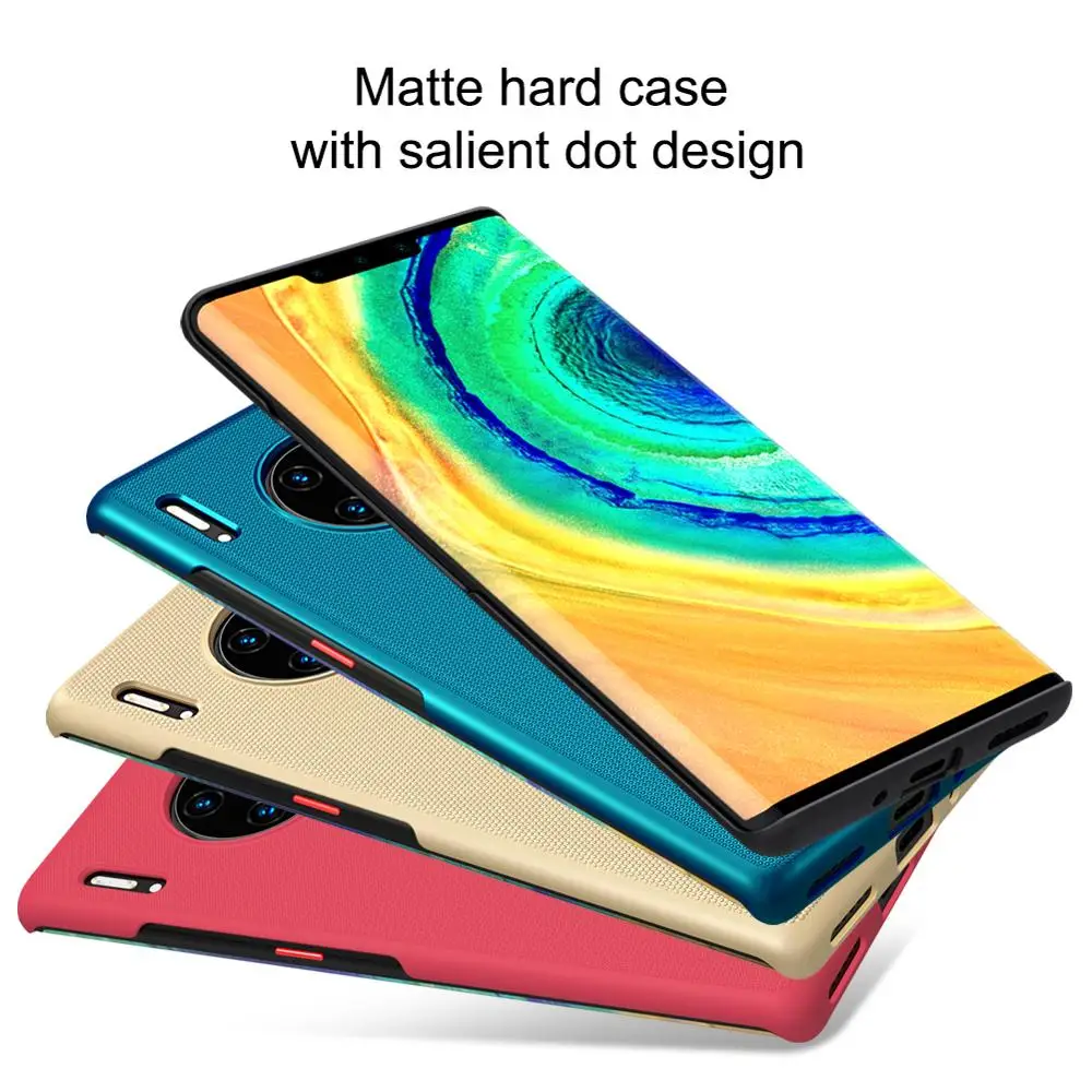 For Huawei Mate 30 Pro Case Cover 6.53 inch NILLKIN Frosted PC Matte Back Cover Phone Holder For Huawei Mate 30 Pro Phone Case