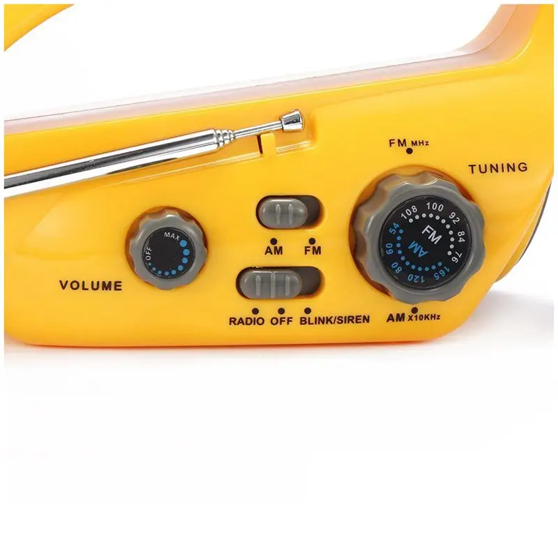 Crank Dynamo радио, XLN-288DUS Crank Dynamo AM/FM радио с фонариком ручной Cranking перезаряжаемые Аварийные Фонари для камеры