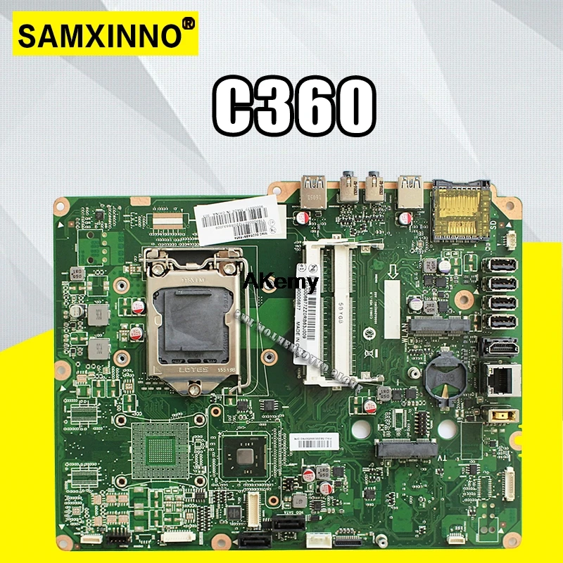 

Original New For Lenovo AIO C360 C460 PC Motherboard CIH81S MB-6050A2571501Mainboard 90005431 90004543 LGA 1155