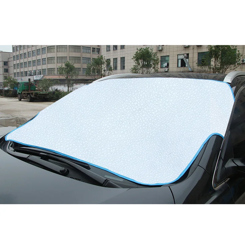 Защита от солнца на лобовое стекло автомобиля, защита от снега, защита от ледяной пыли, мороза, защита от дождя, мороза, снега