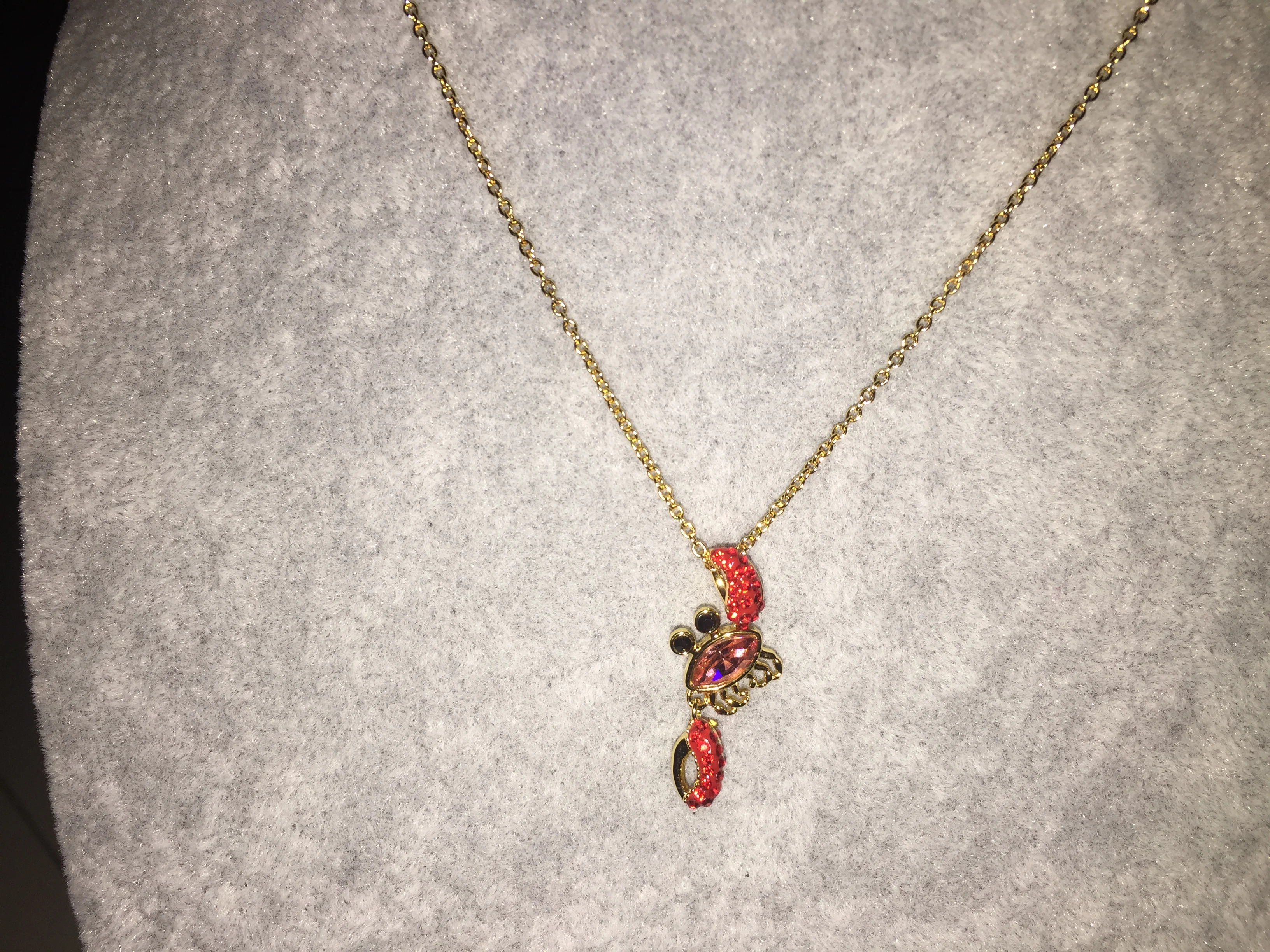 High Quality Women's Fashion Requires You To Go Through My Lovely Crab Necklace. Women Jewelry Mothers Day Christmas Gift