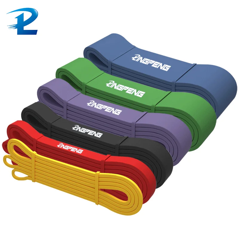 208cm Thick Stretch Resistance Band Sports Expander Elastic Pull Up Powerlifting Bands for Resistance Training and Workout