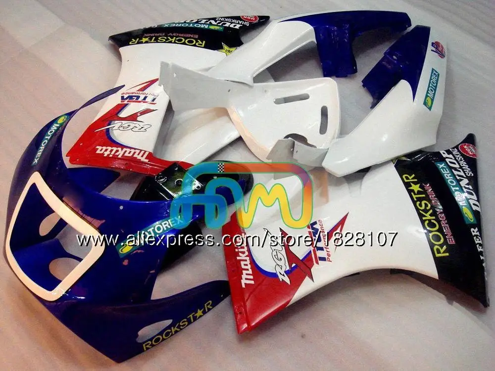 No. 28 Body For SUZUKI Blue white SAPC VJ21 RGV250 88 89 90 91 65BS.2 RGVT250 VJ 21 RGV-250 VJ22 RGV 250 1988 1989 1990 1991 Fairing - Цвет: No. 28