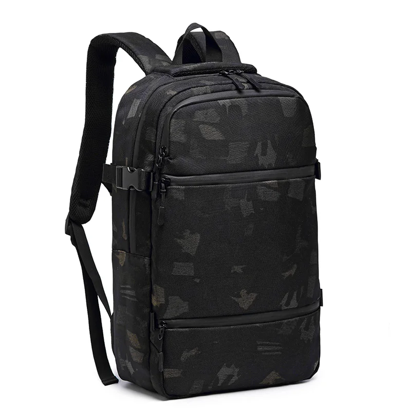 Camouflage Мужские 15,6 дюймовые рюкзаки для ноутбука OZUKO, модная школьная сумка для подростков/студентов,, дропшиппинг, дорожный рюкзак для мужчин, Mochilas - Цвет: Camouflage