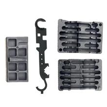 Ar15 tático m16 arma ferramentas de smithing combo. 223 5.56 inferior & superior receptor vise bloco ar chave kit ar15 rifle arma acessórios