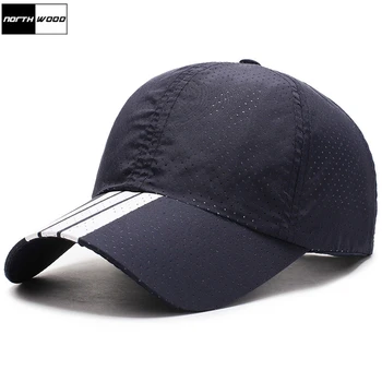 NORTHWOOD 남녀공용 통기성 여름 모자, 빠른 건조 본 카스케트 골프 모자, 패션 스트리트웨어 스냅백