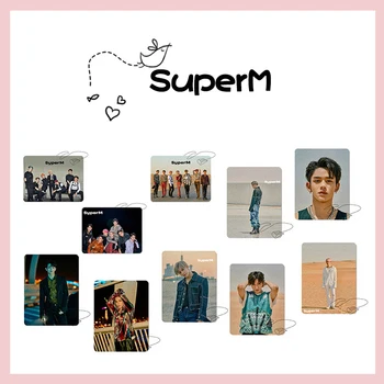 

Kpop SuperM First Mini Album <Jopping> Mouse Pad K-pop TAEYONG MARK LUCAS BAEKHYUN TEN TAEMIN KAI Mouse Mat Fans Collection Gift