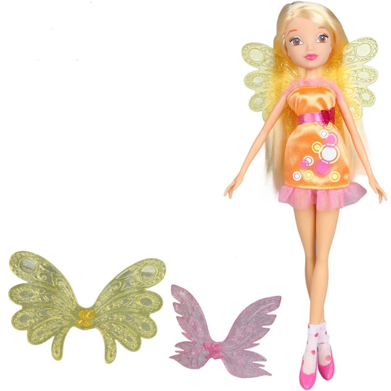 Believix Fairy&Lovix Fairy Rainbow Colorful Girl Doll Action Figures Fairy Bloom Dolls with Classic Toys for Girl Gift 22