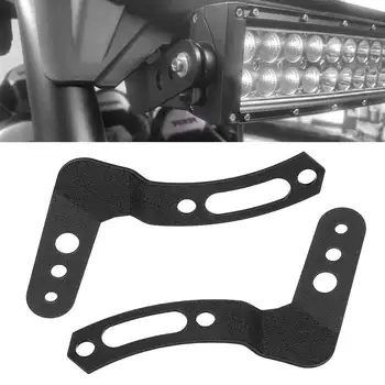 

New 2pcs 30"~32" LED Work Light Bar Roof Roll Cage Mount Bracket Mounting Brackets For Polaris RZR XP 1000 900S Iron Alloy
