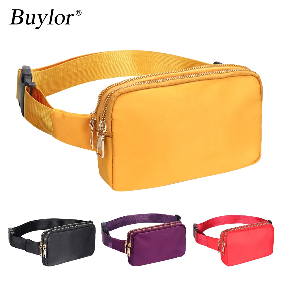 Buylor riñonera con correa mujer, bolso de cintura, a la moda, para hombro y - AliExpress