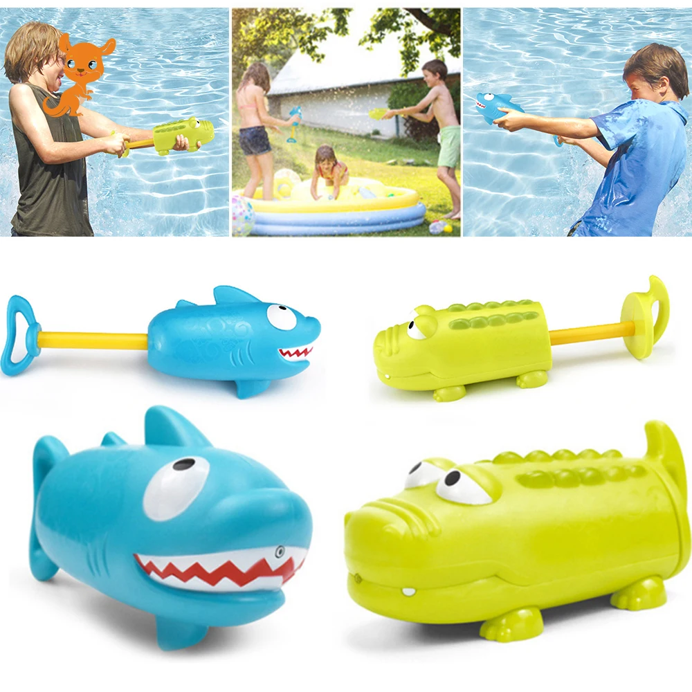 Новое поступление 2019 детский летний водяной пистолет с крокодиловой акулой