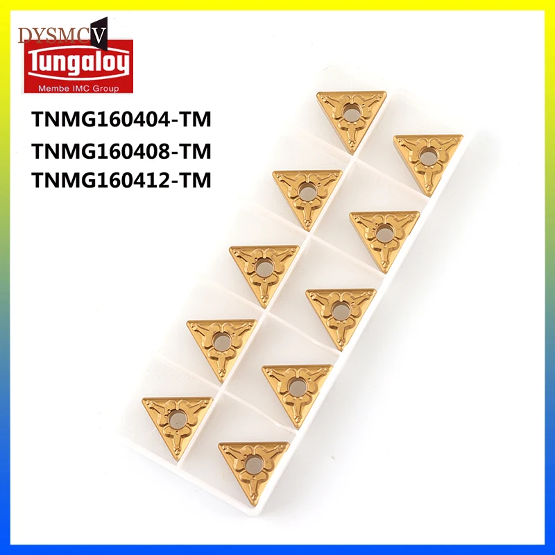 

Tungaloy TNMG160404 TNMG160408 TM T9125 carbide External turning tool TNMG 160408 Lathe Tools cutter CNC tool free shipping