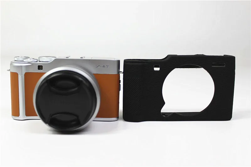 Мягкий силиконовый резиновый защитный корпус для камеры, чехол для Fujifilm XA7 Fuji XA-7, силиконовая сумка для камеры, сумка для объектива из неопрена
