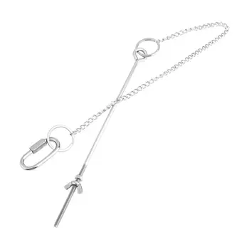 

1pc Solid Chicken Hanging Feeder Bird Veggies Skewer for Hens