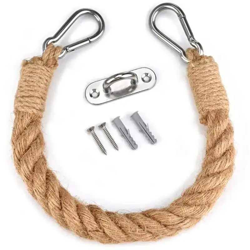 

60cm Vintage Style Woven Hanging Rope Toilet Paper Roll Holder Punch Free Toilet Paper Holder For Hanging Bathroom Decoration