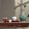 Jingdezhen Porcelain Vase Porch Ornaments Antique Official Enamel Porcelain Antique Collection Square Vase 5