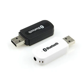 

USB Audio Receiver Adapterr Dongle 3.5mm Jack Wireless Stereo Music Bluetooth 2.1 Receive for Car AUX Android/IOS Mobile Phone
