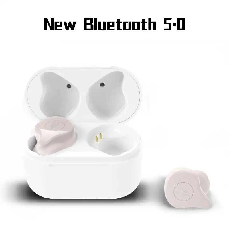 X12 профессиональные мини 3D стерео звук Bluetooth наушники V5.0 невидимые истинные Беспроводные водонепроницаемые спортивные наушники с зарядным ящиком - Цвет: X12Pro-Here with you