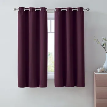 

Solid Color Blackout Curtains For Kids Child Bedroom Korean Style Window Voile Tulle Curtains For Living Room