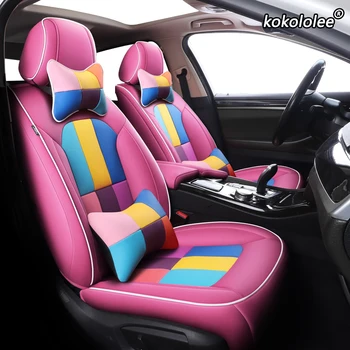 

kokololee Custom Leather car seat cover For MINI COOPER MINI ONE PACEMAN CLUBMAN COUNTRYMAN COUPE Automobiles Seat Covers cars