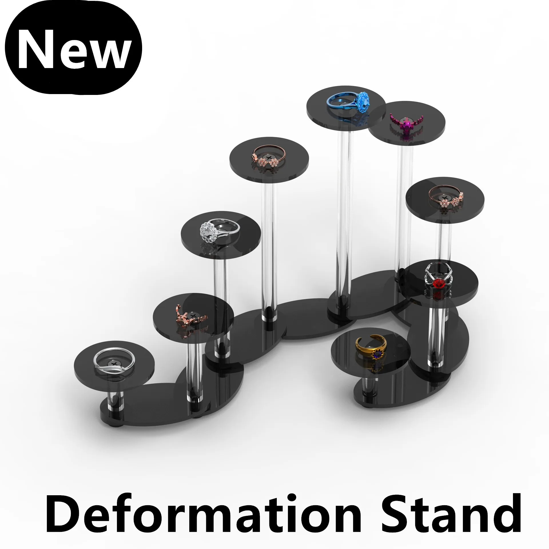 Deformation Acrylic Display Stand Cupcake Stand Cake Dessert Rack Jewelry Decoration Holder For Party Wedding cake stand,dessert stand