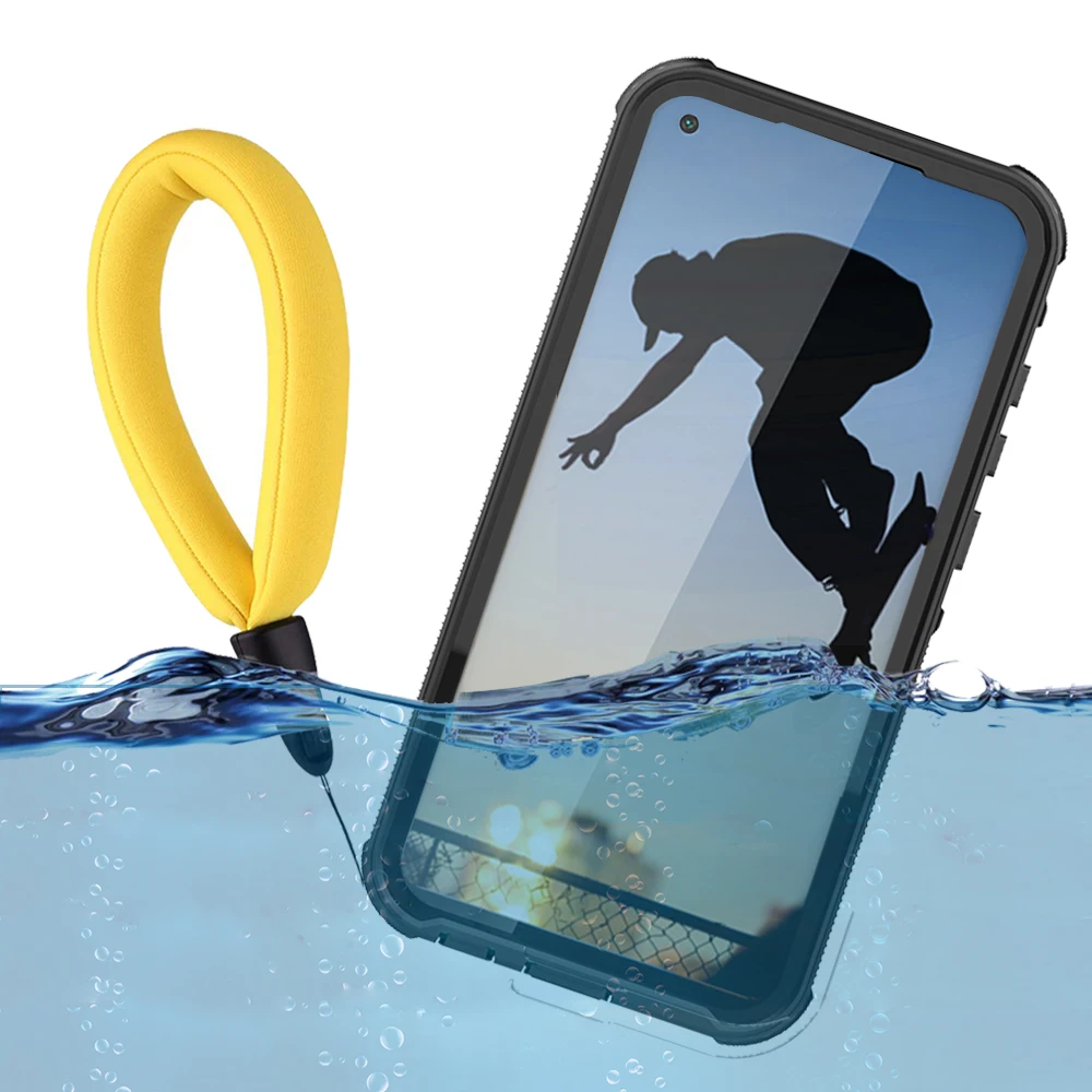 Водонепроницаемый чехол для Xiaomi Redmi Note 9 IP68 защита от воды дайвинга и занятий