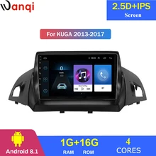 For Ford escape 2013- Car Radio Multimedia Video Player Navigation GPS Android 8.1 Accessories SWC BT WIFI Sedan No dvd