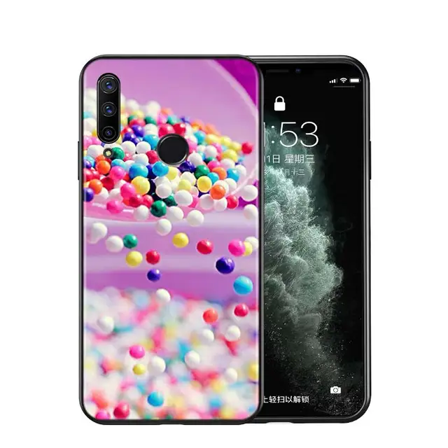 Silicone Cover Cute M&M‘s Chocolate For Huawei Honor 9 9X 9N 8S 8C 8X 8A V9 8 7S 7A 7C Pro lite Prime Play 3E Phone Case Style 05