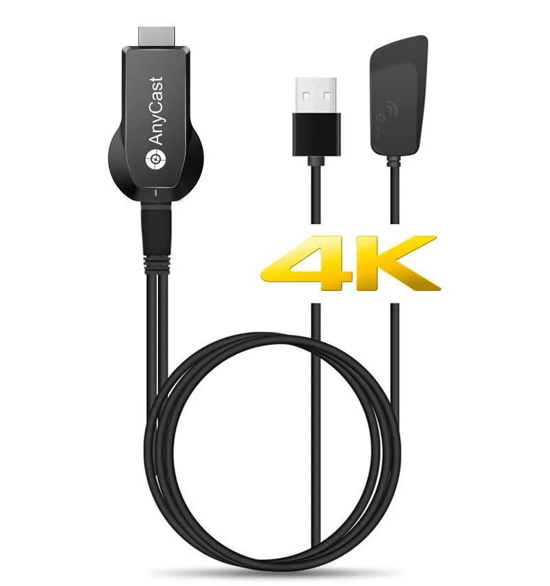 IOS12 4K AnyCast AirPlay Android Netflix HDMI беспроводной Wifi Дисплей адаптер видео для iPhone X XS MAX XR 6 7 8