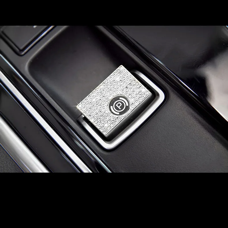Подходит для JAGUAR Xe F-PACE интерьерное аккуратное переоборудование аксессуары XJ XF xfl электронный ручной тормоз декоративный Пастер яркие части