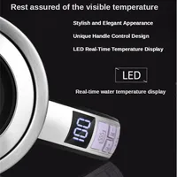 1.8L Blue LED Light Electric Glass Kettle 1800W Tea Coffee Kettle Pot with Temperature Control & Keep-Warm Function 2