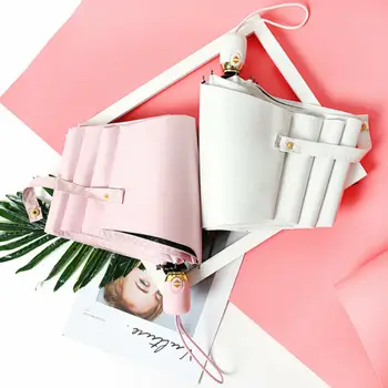 

Compact Umbrella with Wind Resistant & UV Sun Protection Umbrella Mini Canopy