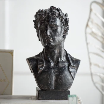 

Modern Retro Strong Man Gentleman Statue Home Hotel Crafts Room Decoration Objects Offic 28cm High Resin Sculpture Gift