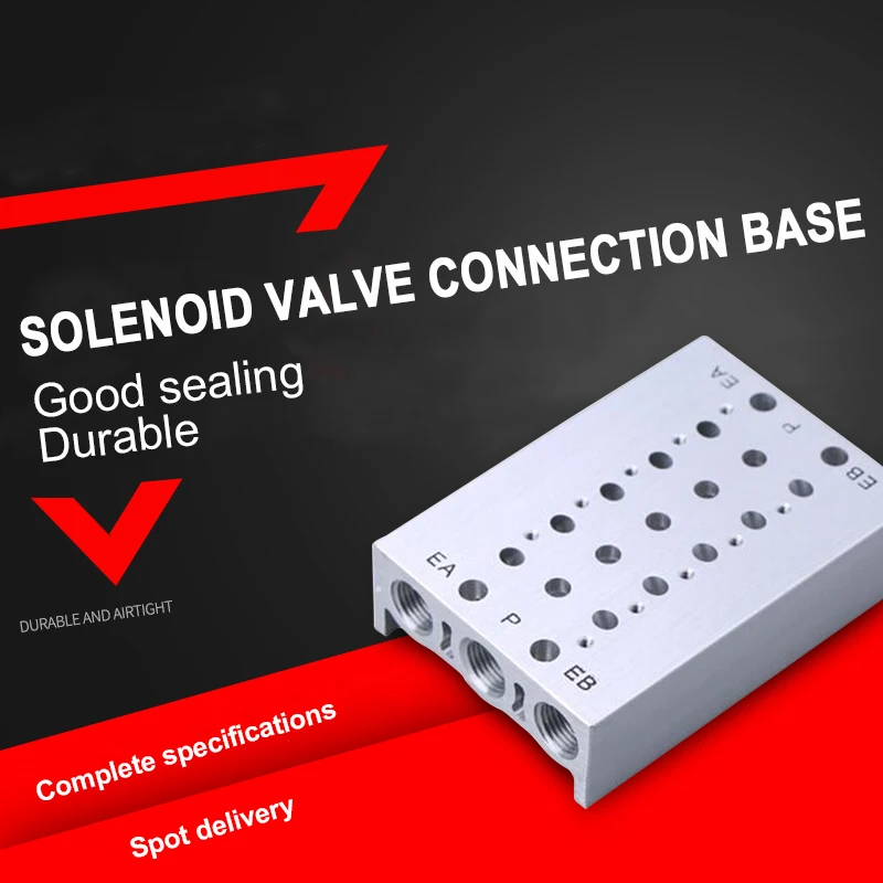 

Pneumatic SMC type busbar SY3120 solenoid valve connection base SS5Y3-20 series container board 2-20 bit/ joint