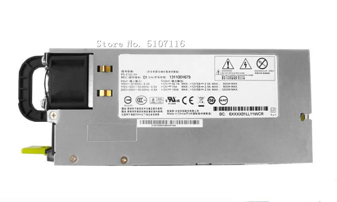 Для X6000 PS-2122-3H 1200 Вт серверный источник питания