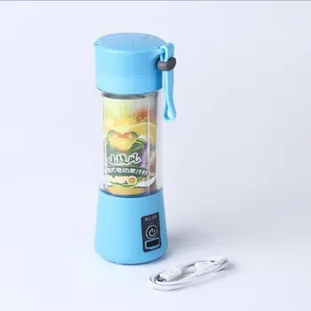 

4 colors Draagbare 380 ml USB Elektrische Fruitpers Machine Blender Schudden Handheld Smoothie Maker Oplaadbare Juicer Waterfl