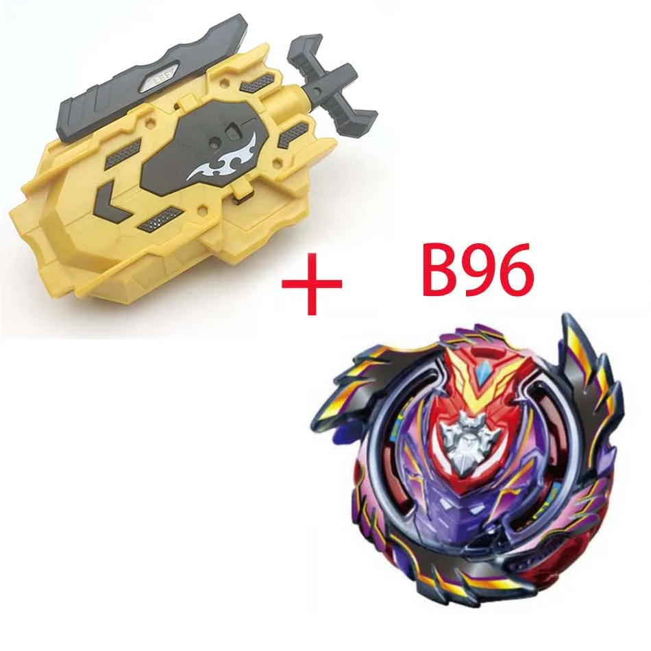 Beyblade Burst B118 CHO-Z VALKYRIE. Z. Ev с левым и правым двухсторонним пусковым устройством, металлический бустер, топ стартер, гироскоп, спиннинговая игрушка для боя - Цвет: B96