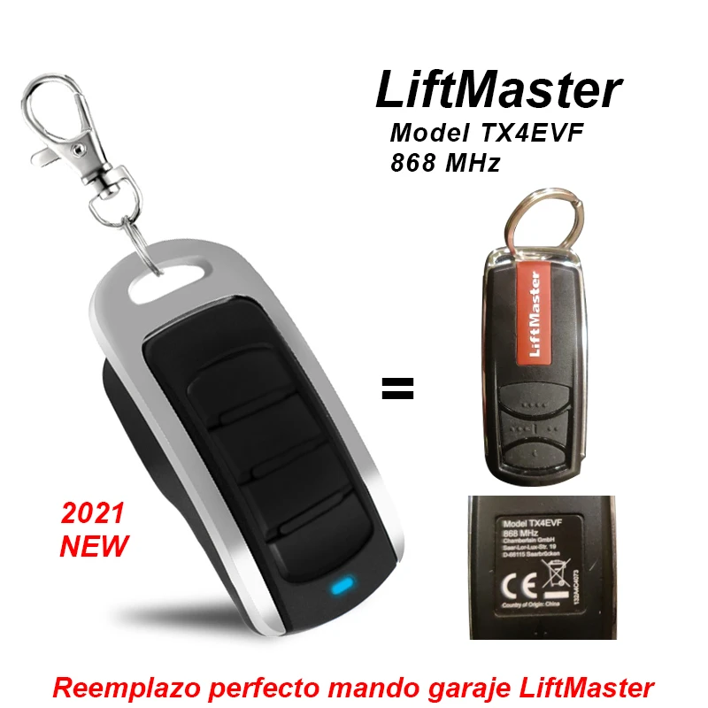 Liftmaster Remote Control Compatible Model Tx4evf 868 Mhz Garage Door Opener Chamberlain Transmitter Key Fob Door Remote Control Aliexpress Liftmaster Remote Control Compatible Model Tx4evf 868 Mhz Garage Door Opener Chamberlain Transmitter Key Fob Door Remote Control Aliexpress