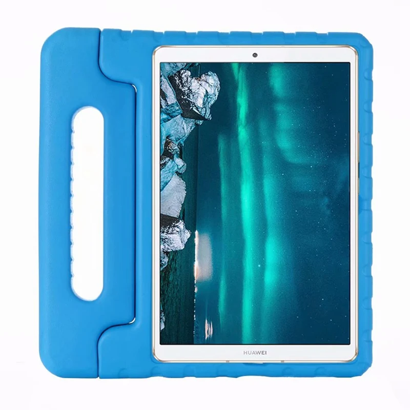 Детский чехол для huawei MediaPad M6 10,8 SCM-AL09/W09 10," планшет ручной противоударный EVA полный корпус чехол для huawei M6 10,8 - Цвет: Синий