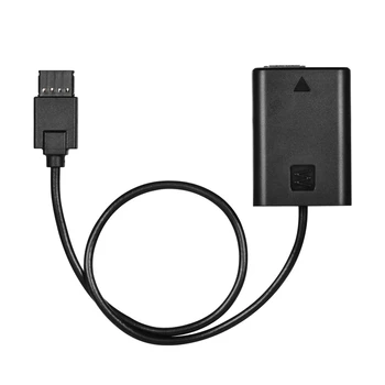 

NP-FW50 Dummy Battery Power Adapter Cable for DJI Ronin S Gimbal Stabilizer Compatible with Sony A7/A7R/A7S/A7II/A7RII