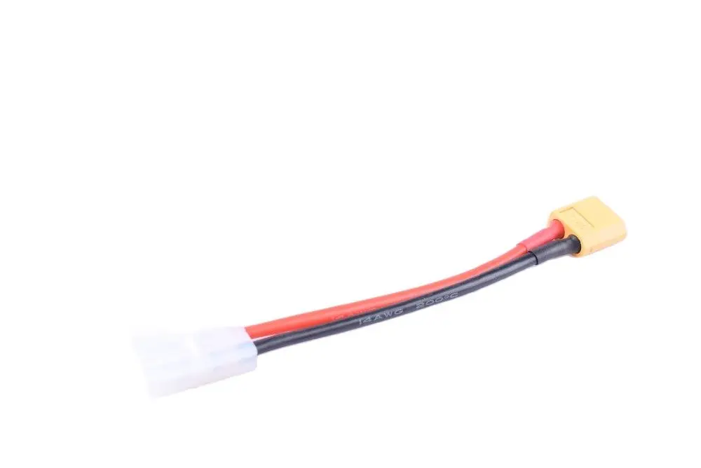 2 шт. Мужской XT60 к женскому Tamiya 14awg зарядный кабель адаптер батареи 100 мм|Детали и