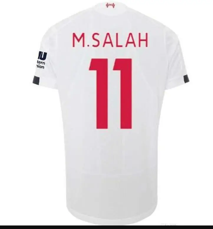 Футболки для ливерпулинга M. SALAH MANE VIRGIL FIRMINO HENDERSON ROBERTSON FABINHO A. BECKER 19/20 - Цвет: shirt16
