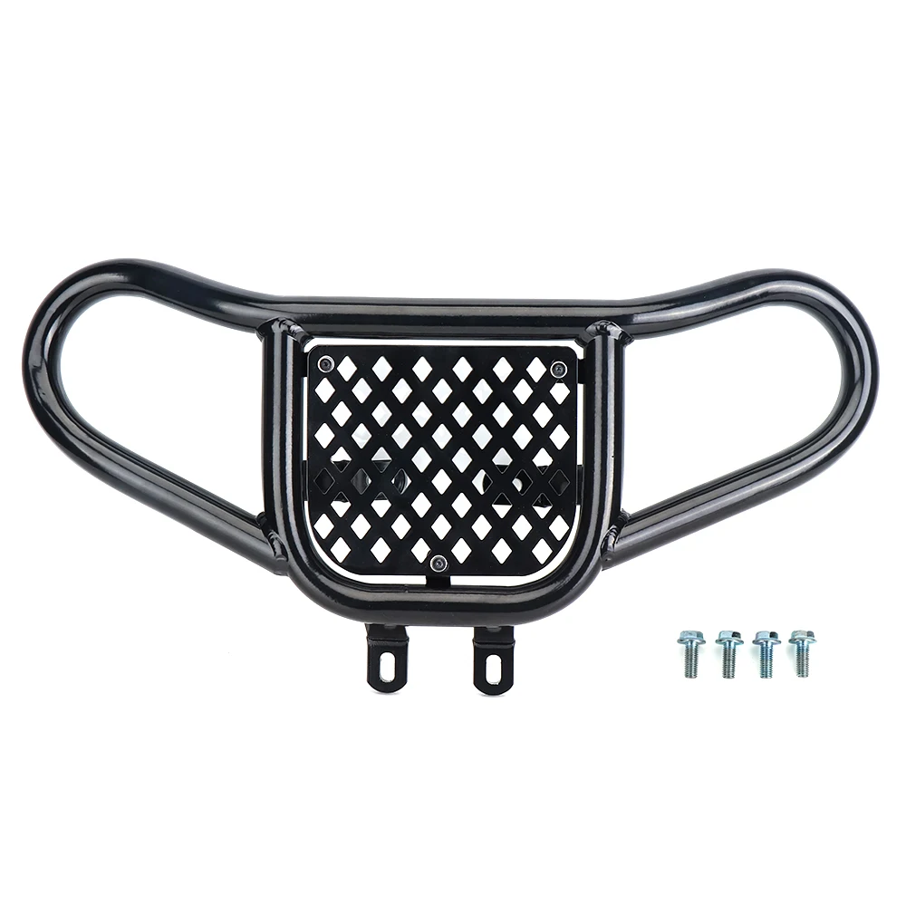 KEMIMOTO ATV For Yamaha Raptor 700 YFM 700 2006 - 2020 Aluminum Black Front Bumper Grab Bar 2015 2016 2017 2018 2019