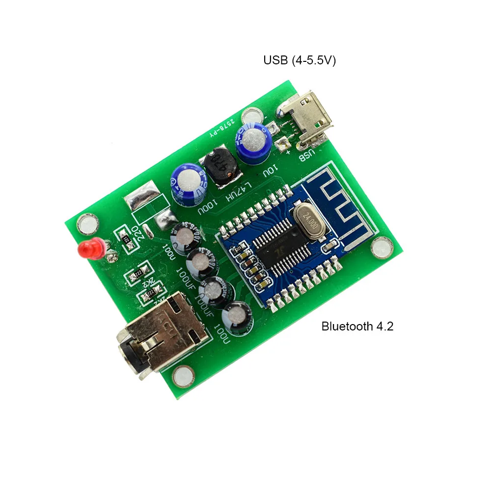 Lusya HIFI Bluetooth 4,2 аудио приемник декодер ЦАП для усилителя G12-006