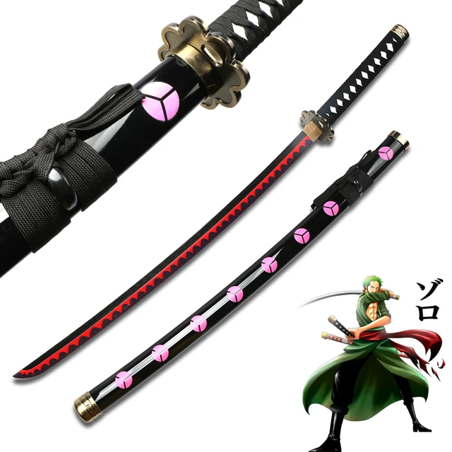 Black Moon Slicer Replica Manga Anime Polyurethane Foam Cosplay Katana Sword