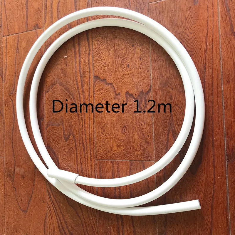 Пастельные воздушные шары любовный шарик кольцо комплект цепь венок с листьями Воздушный Шар Комплект гирлянды детский душ свадьба день рождения Декор - Цвет: Diameter 1.2m