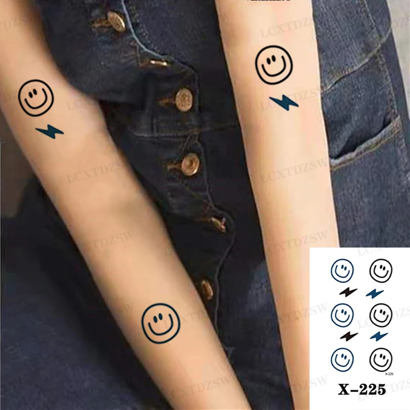 smile face tattoo on finger handshakeTikTok Search