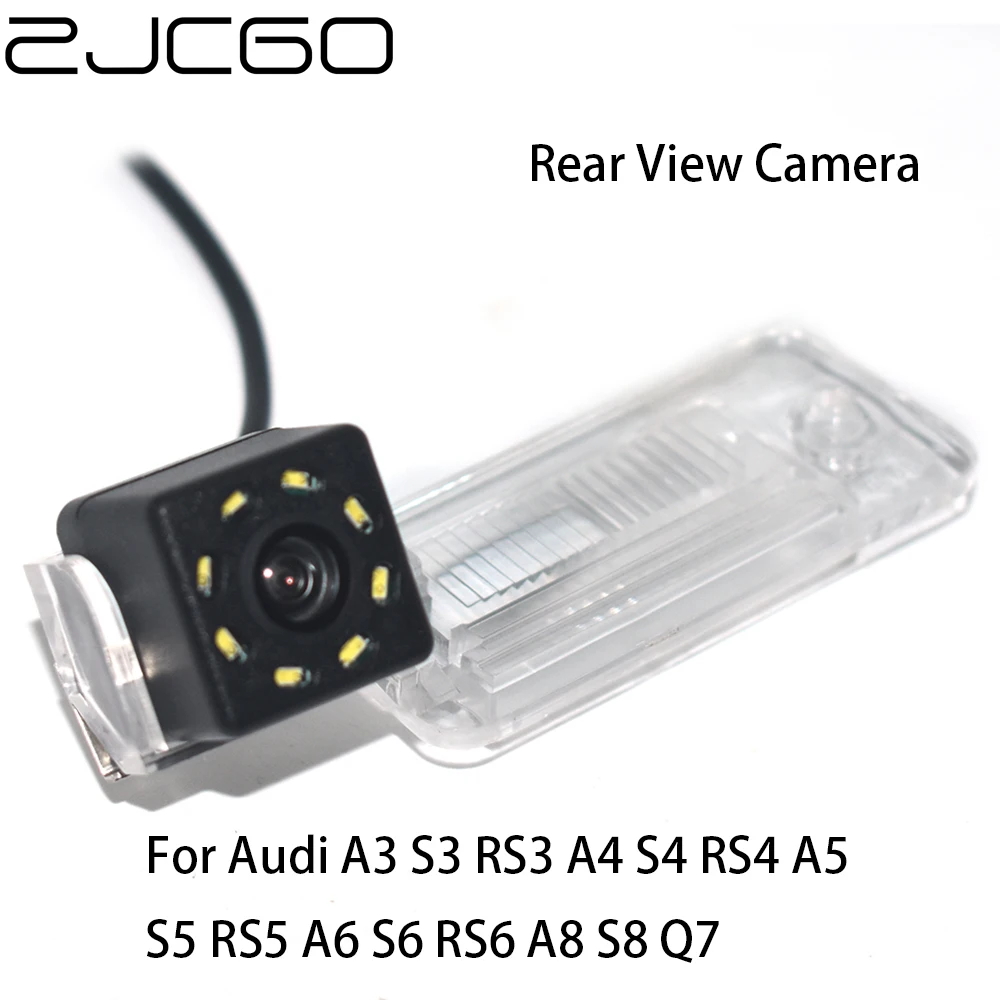 

ZJCGO CCD Car Rear View Reverse Back Up Parking Night Vision Camera for Audi A3 S3 RS3 A4 S4 RS4 A5 S5 RS5 A6 S6 RS6 A8 S8 Q7