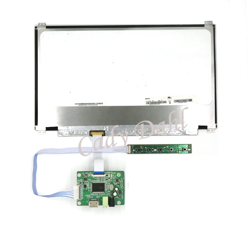 13,3 дюймов ips HD 1920x1080 EDP ЖК-дисплей портативный монитор с HDMI ЖК-контроллер плата модуль для Raspberry PI PS3 PS4 Xbo