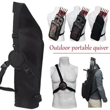 

Adjustable Arrow Quiver Archery Bag Hunting Back Arrow Quiver Tube With Strap Archery Arrow Case Holder